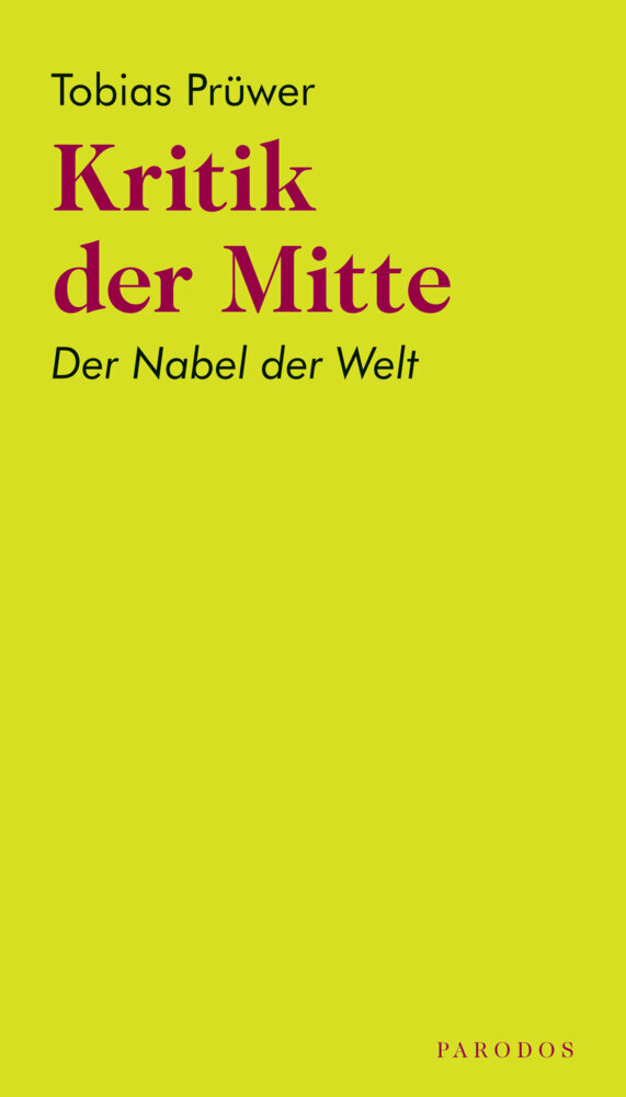 Kritik der Mitte main product photo
