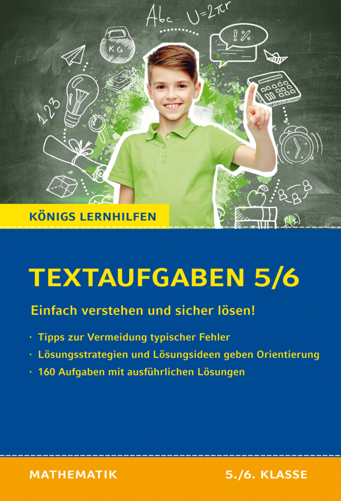 Königs Lernhilfen: Textaufgaben einfach verstehen und sicher lösen - 5./6. Klasse main product photo