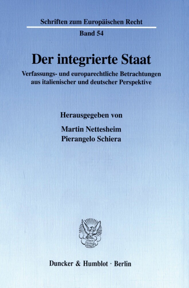 Der integrierte Staat. main product photo