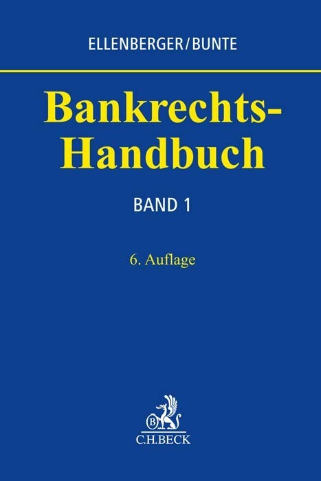 Bankrechts-Handbuch Band I main product photo