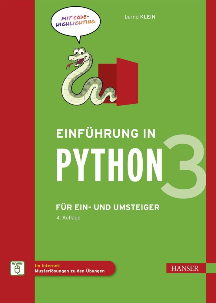 Einführung in Python 3 main product photo