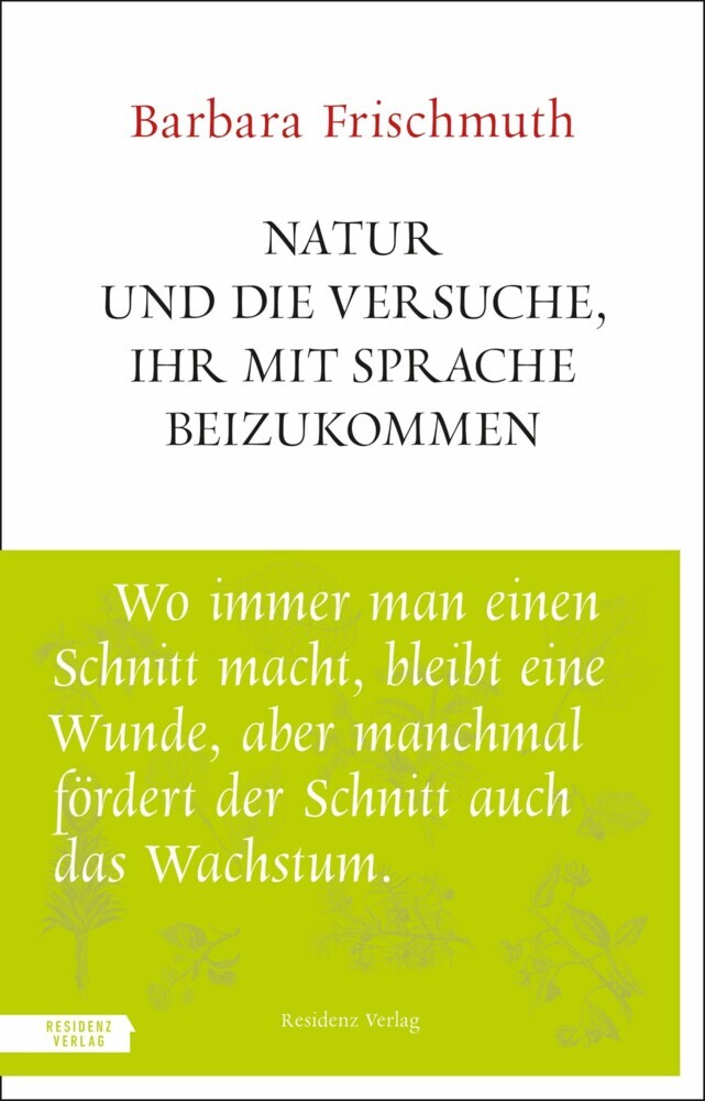 Natur und die Versuche, ihr mit Sprache beizukommen main product photo
