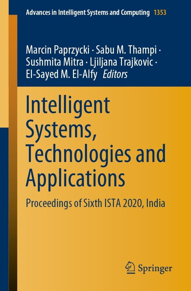 Intelligent Systems, Technologies and Applications main product photo