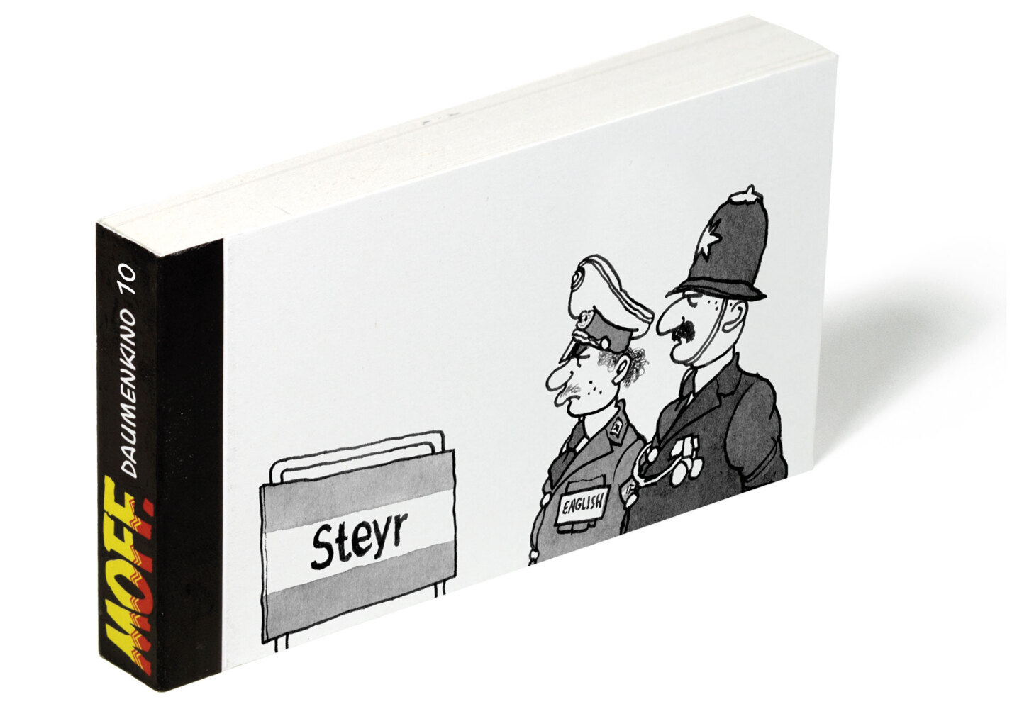 MOFF. Daumenkino Nr. 10 - Die Polizisten - Englisch für Anfänger main product photo