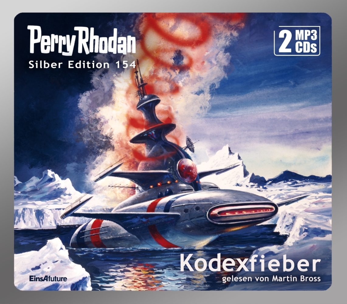 Perry Rhodan Silber Edition (MP3 CDs) 154: Kodexfieber, Audio-CD, MP3 main product photo