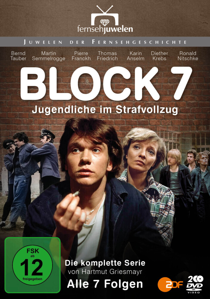 Block 7 - Jugendliche im Strafvollzug - Die komplette Serie, 2 DVD main product photo