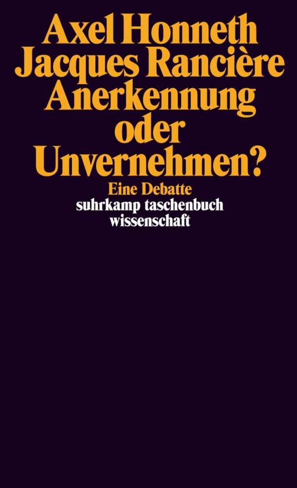 Anerkennung oder Unvernehmen? main product photo