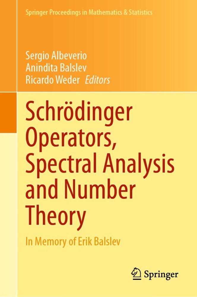 Schrödinger Operators, Spectral Analysis and Number Theory main product photo