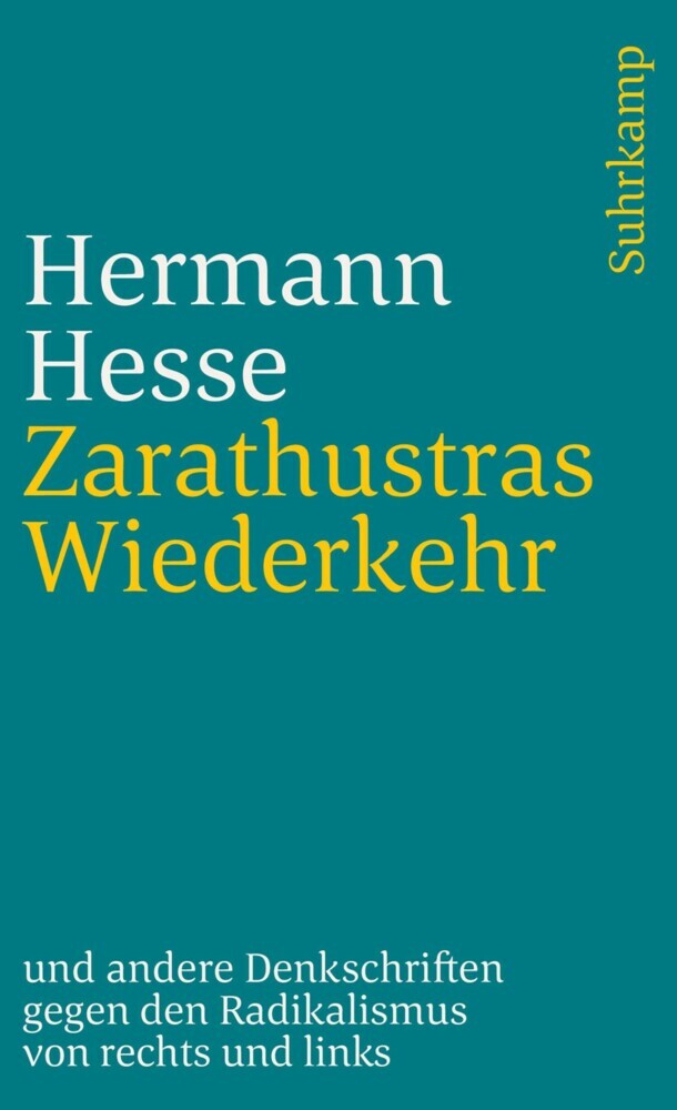 Zarathustras Wiederkehr main product photo