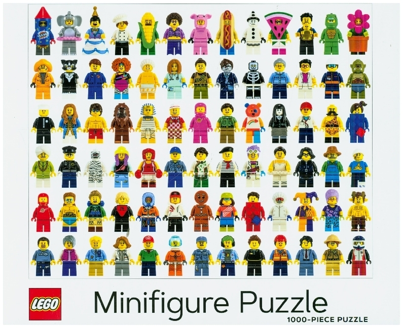 LEGO Minifigure 1000-Piece Puzzle main product photo