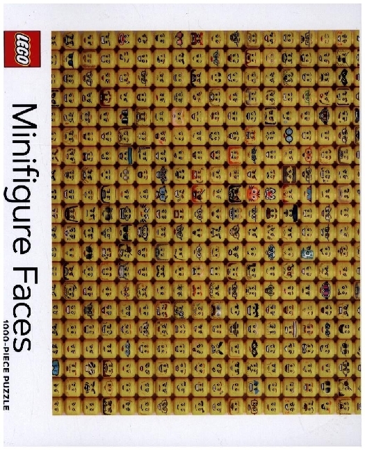 LEGO Minifigure Faces 1000-Piece Puzzle main product photo