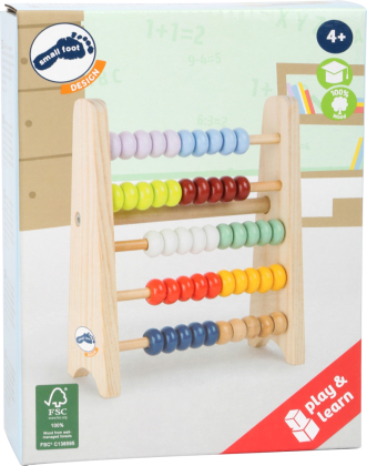 small foot Rechenschieber to go "Educate"