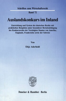 Auslandskonkurs im Inland.