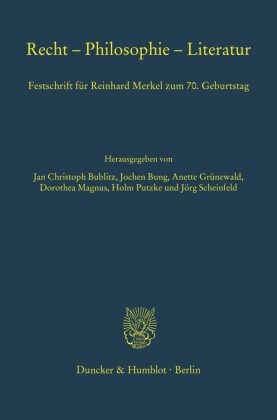 Recht - Philosophie - Literatur.