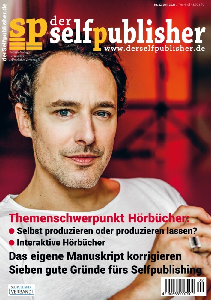 der selfpublisher 22, 2-2021, Heft 22, Juni 2021 main product photo