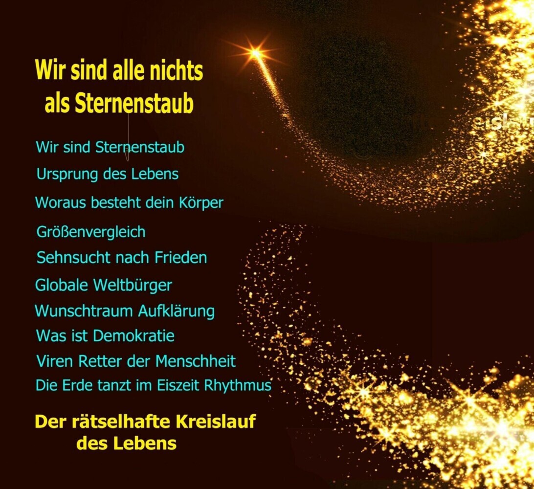 Wir sind alle nichts als Sternenstaub main product photo