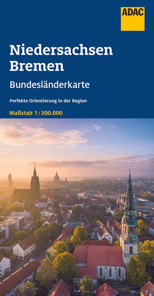 ADAC Bundesländerkarte Deutschland 03 Niedersachsen, Bremen 1:300.000 main product photo