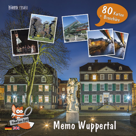 FindeFuxx Memo Wuppertal, m. 1 Buch main product photo
