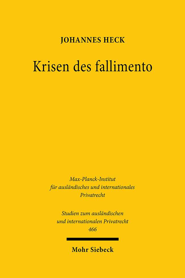 Krisen des fallimento main product photo