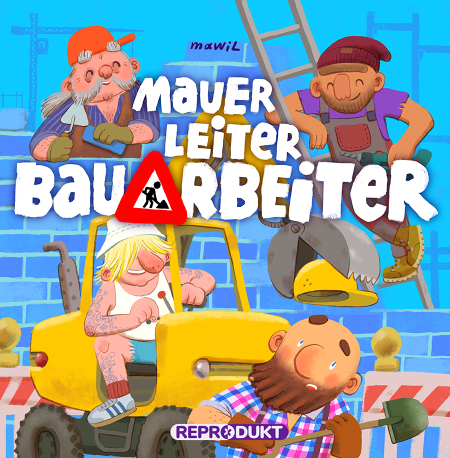 Mauer, Leiter, Bauarbeiter main product photo
