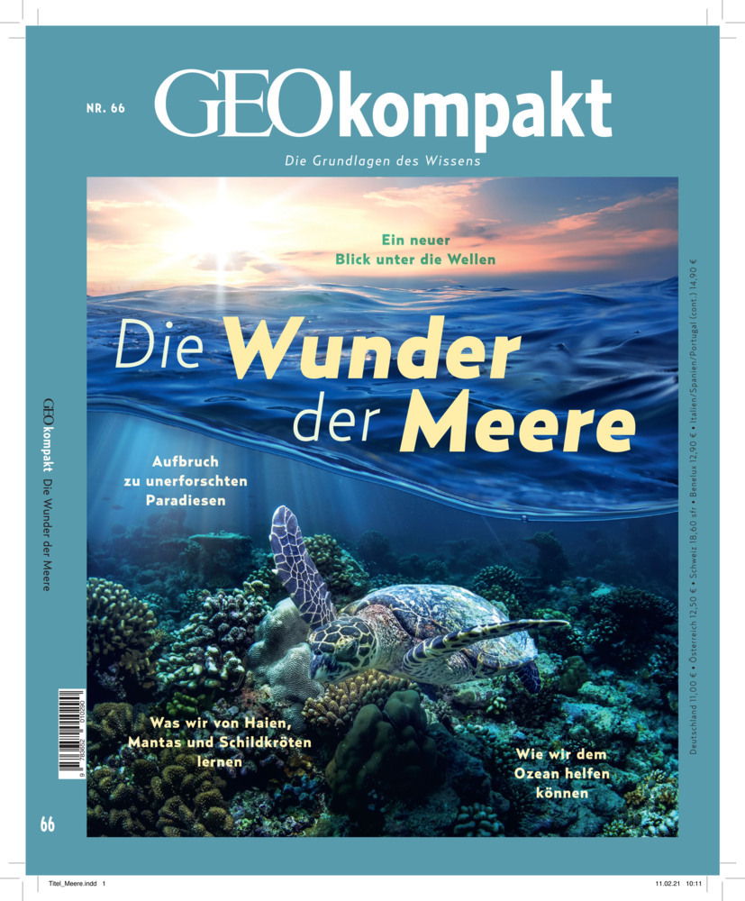 GEOkompakt / GEOkompakt 66/2021 - Die Wunder der Meere main product photo