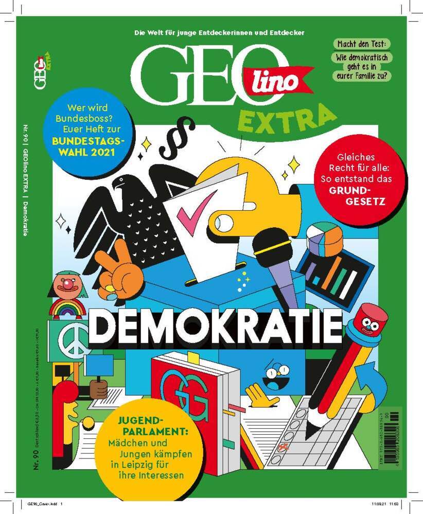 GEOlino Extra / GEOlino extra 90/2021 - Demokratie main product photo