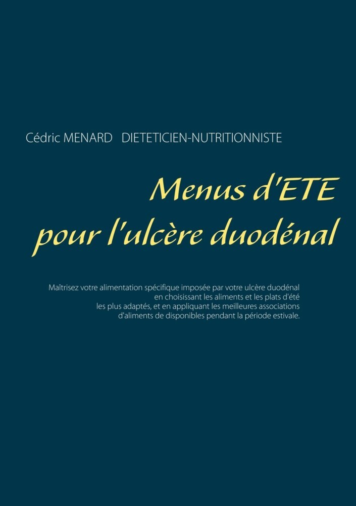 Menus d'été pour l'ulcère duodénal main product photo