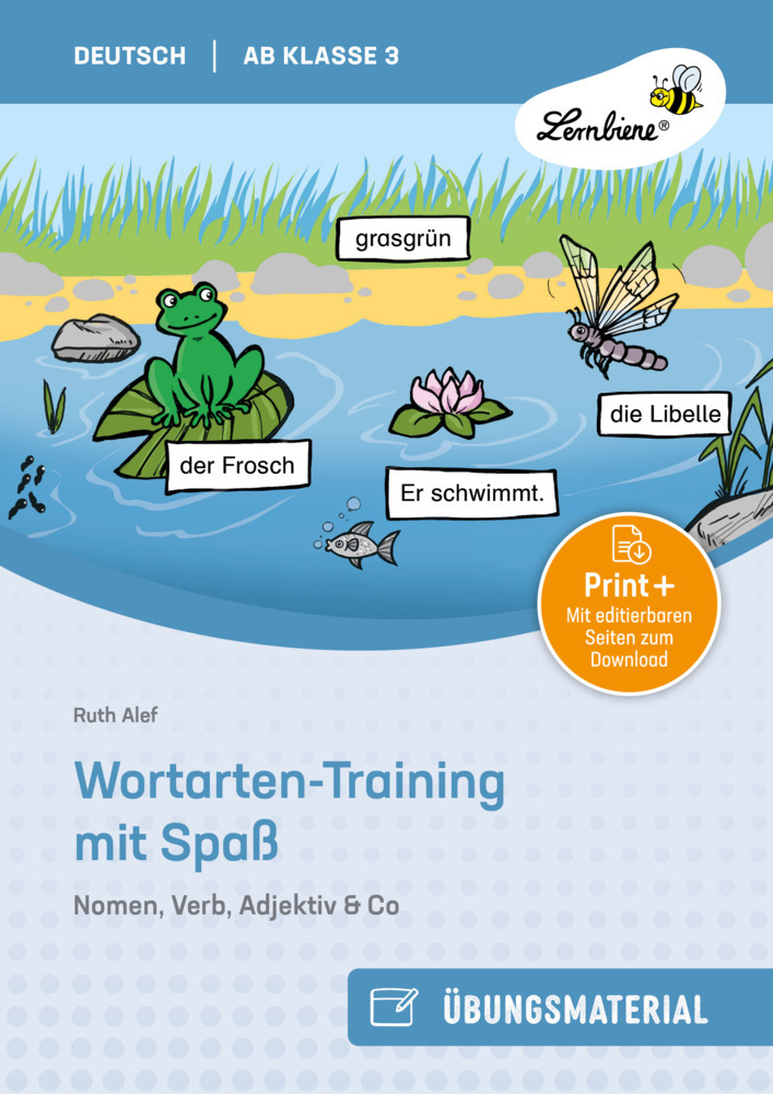 Wortarten-Training mit Spaß - Nomen, Verb, main product photo