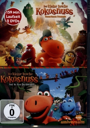 Der kleine Drache Kokosnuss - Film 1&2, 2 DVDs
