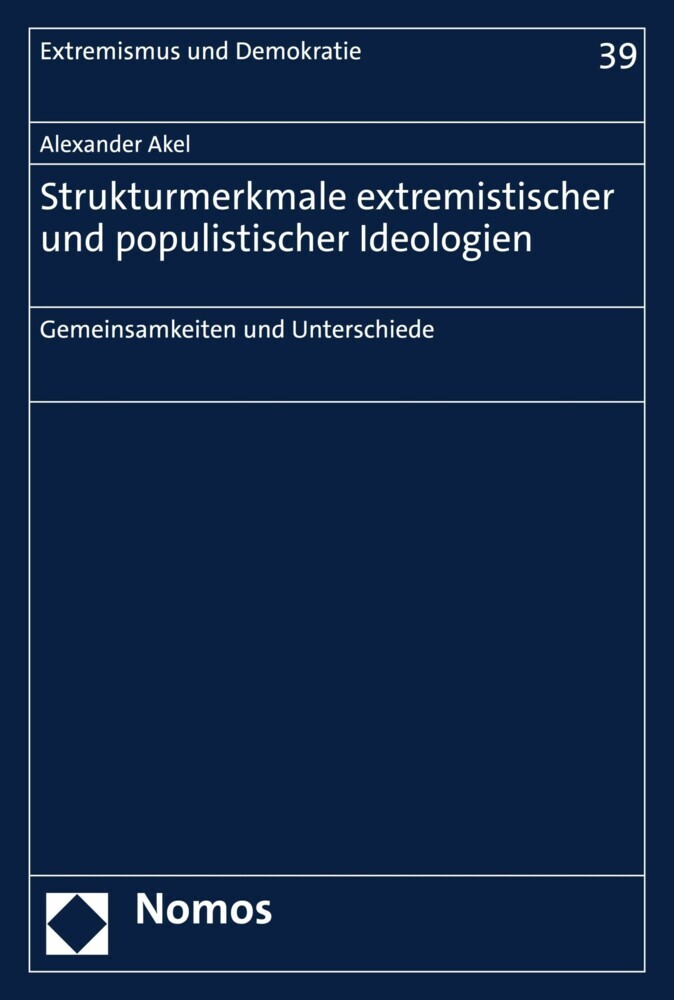 Strukturmerkmale extremistischer und populistischer Ideologien main product photo