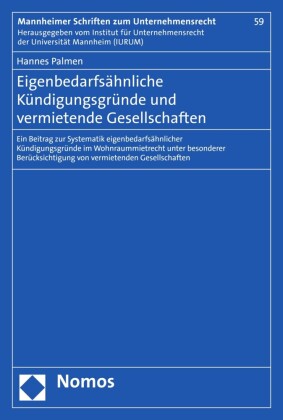 Eigenbedarfsähnliche Kündigungsgründe und vermietende Gesellschaften