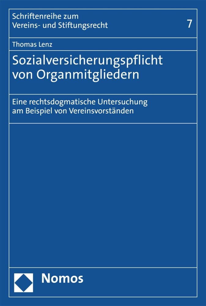 Sozialversicherungspflicht von Organmitgliedern main product photo