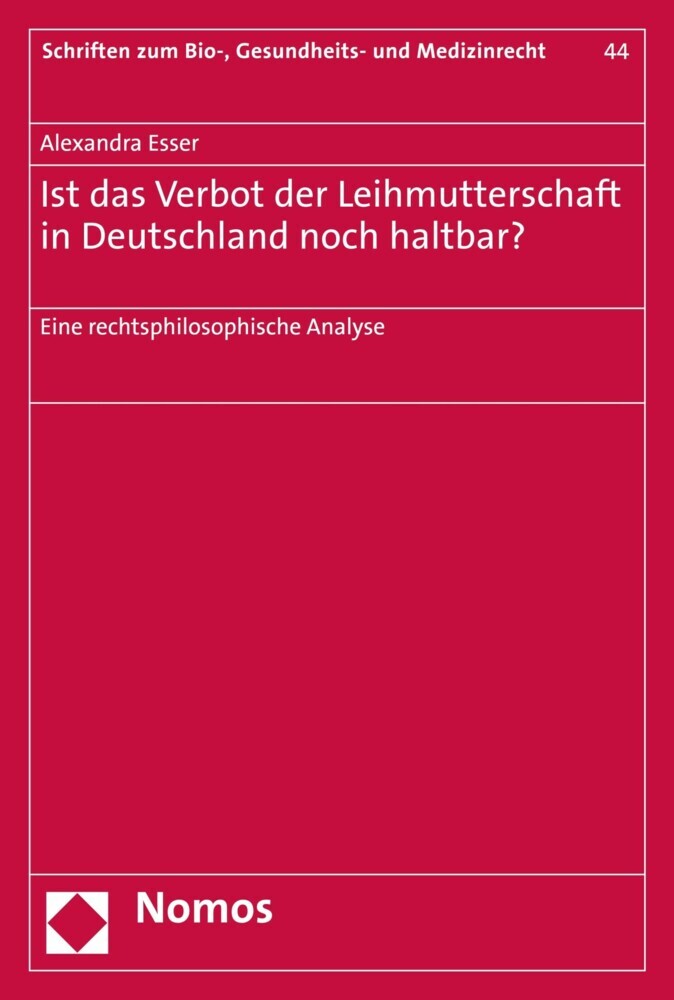 Ist das Verbot der Leihmutterschaft in Deutschland noch haltbar? main product photo