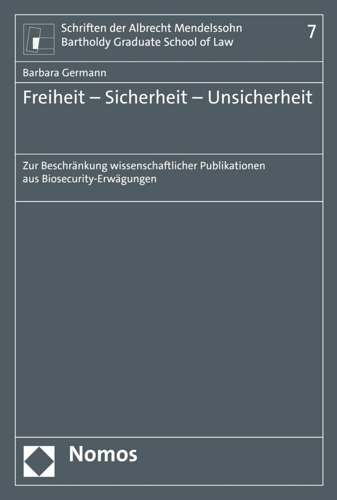 Freiheit - Sicherheit - Unsicherheit main product photo
