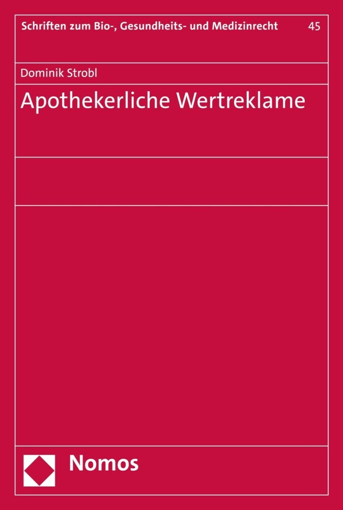 Apothekerliche Wertreklame main product photo