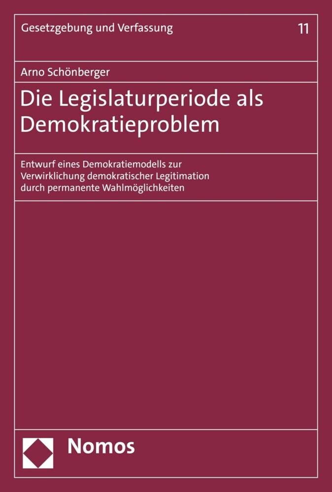Die Legislaturperiode als Demokratieproblem main product photo
