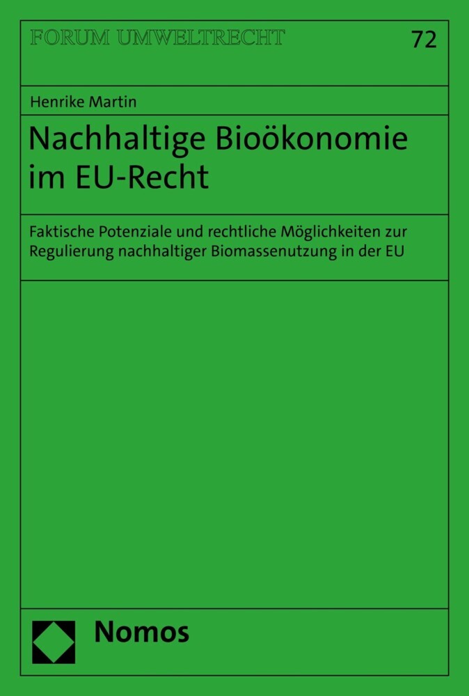 Nachhaltige Bioökonomie im EU-Recht main product photo