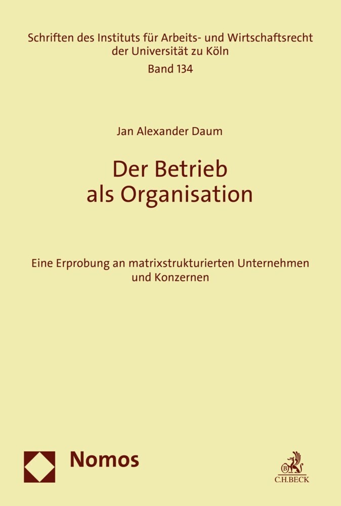 Der Betrieb als Organisation main product photo