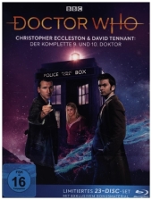 Doctor Who - Die Christopher Eccleston und David Tennant Jahre: Der komplette 9. und 10. Doktor LTD.. Staffel.9/10, 21 Blu-ray