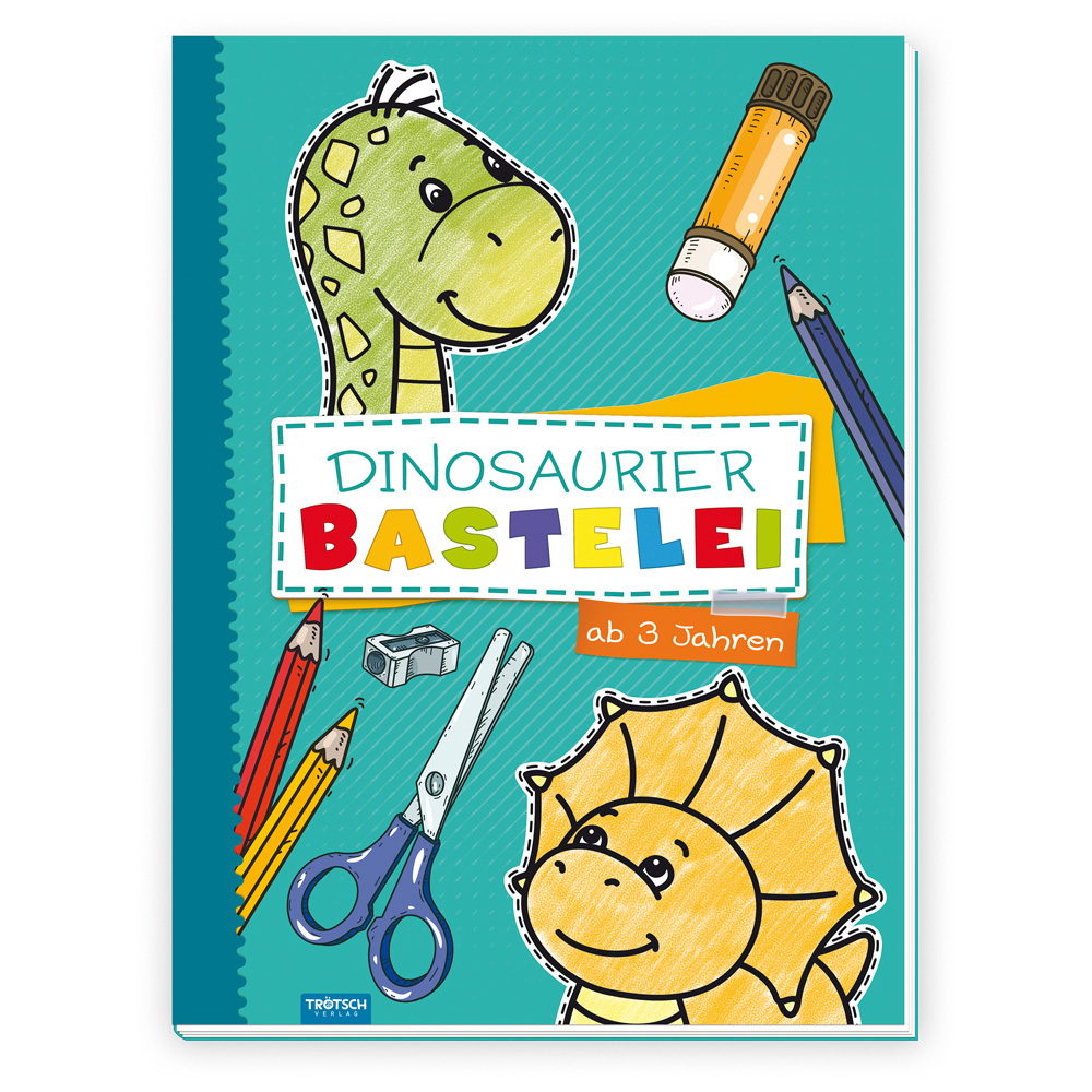 Trötsch Bastelbuch Dinosaurier Bastelei main product photo