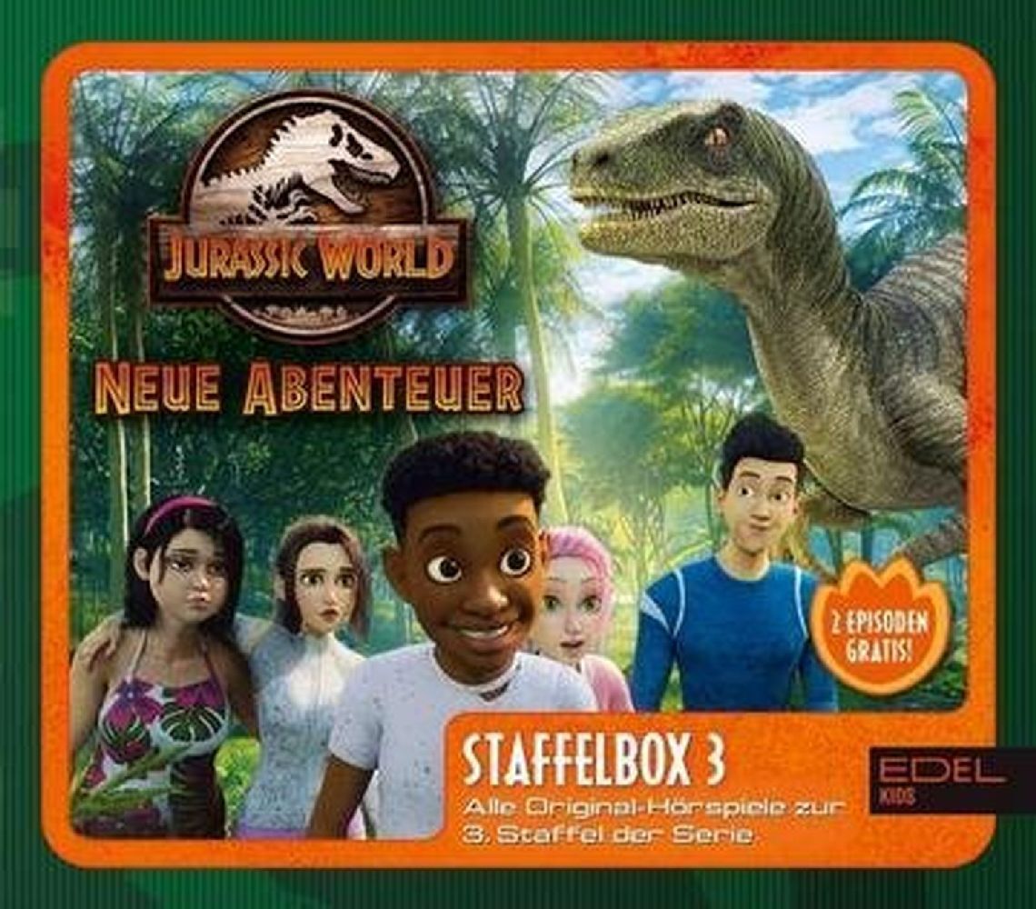 Jurassic World - Neue Abenteuer. Staffel.3, 1 Audio-CD main product photo