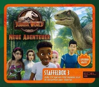 Jurassic World - Neue Abenteuer. Staffel.3, 1 Audio-CD
