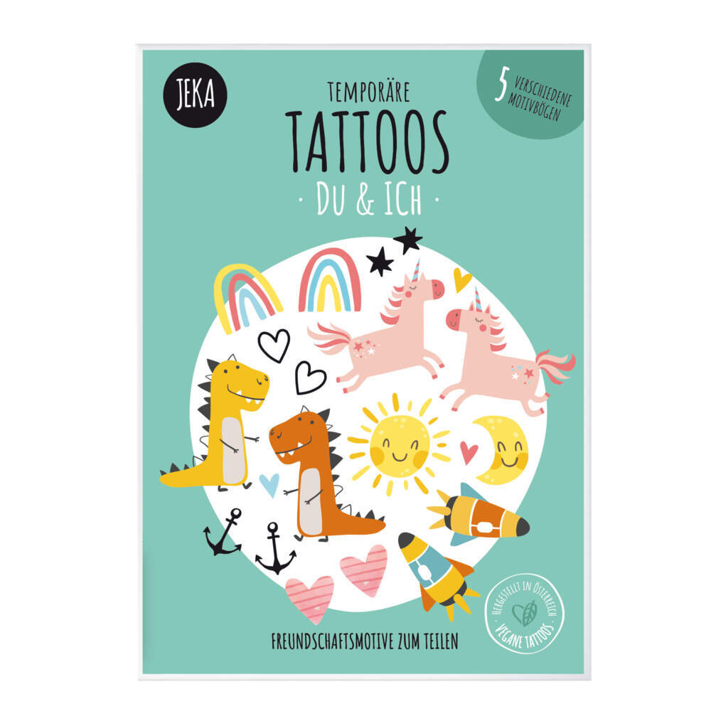 Temporäre Tattos Du & Ich main product photo
