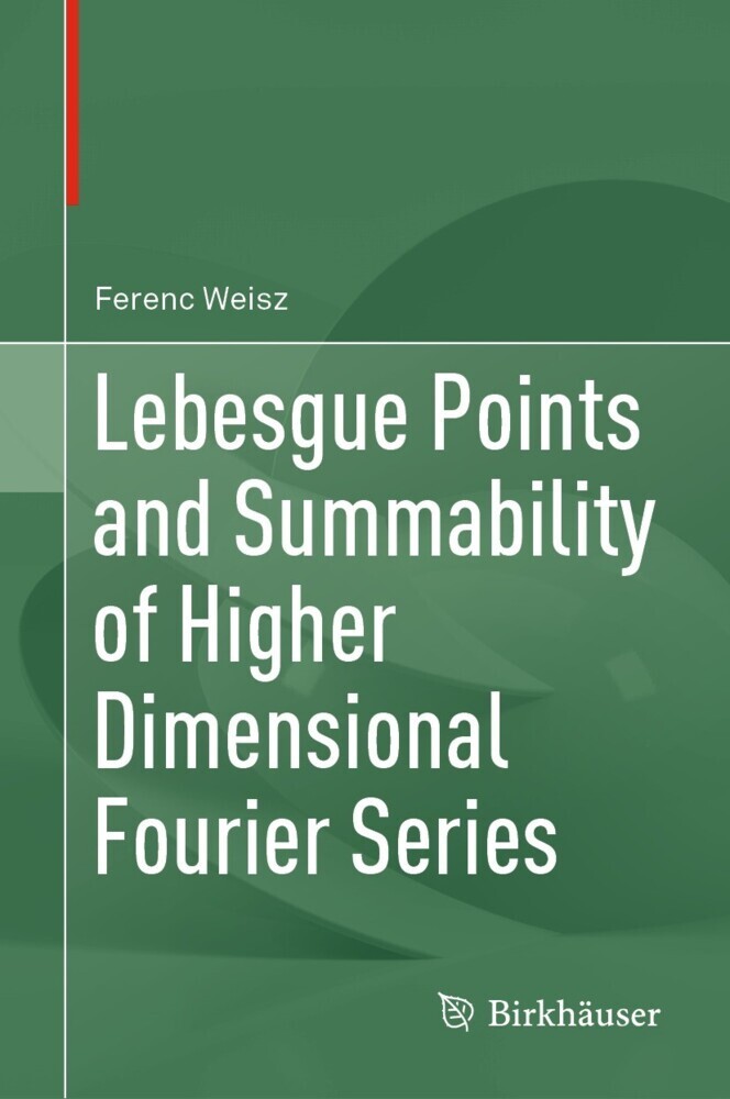 Lebesgue Points and Summability of Higher Dimensional Fourier Series main product photo
