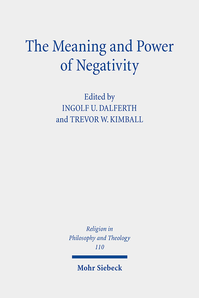 The Meaning and Power of Negativity main product photo