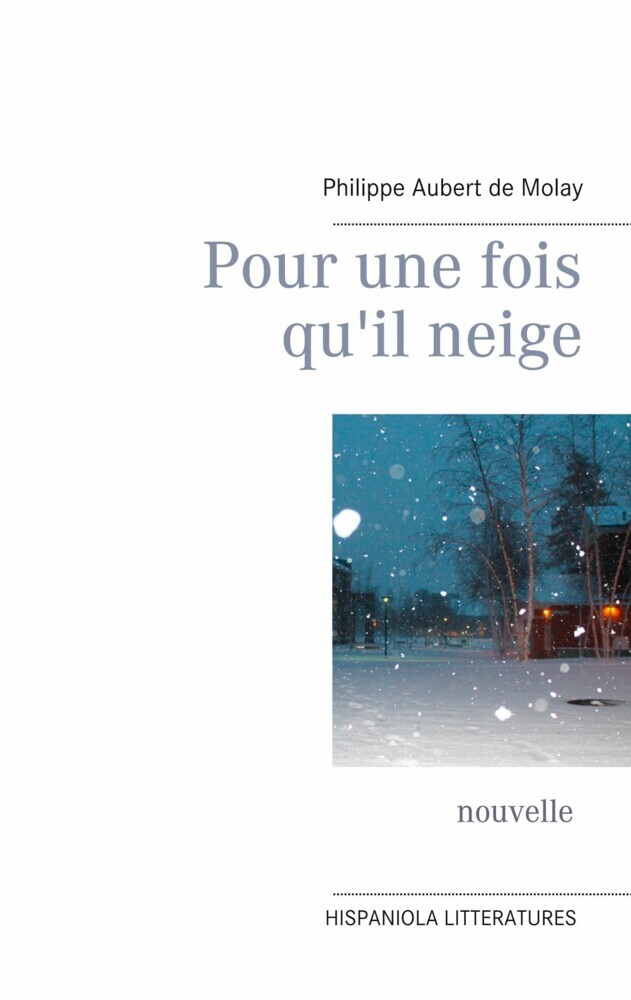 Pour une fois qu'il neige main product photo