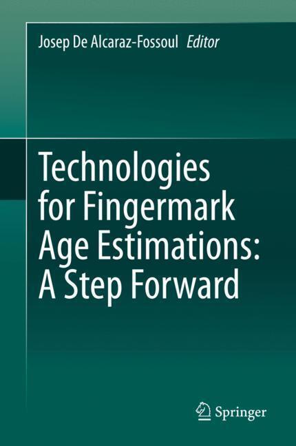 Technologies for Fingermark Age Estimations: A Step Forward main product photo