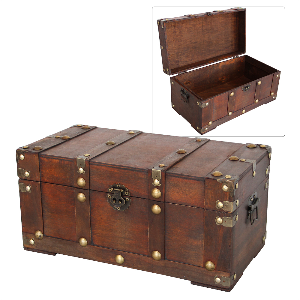 Schatzkiste Holz, Dover, klein main product photo