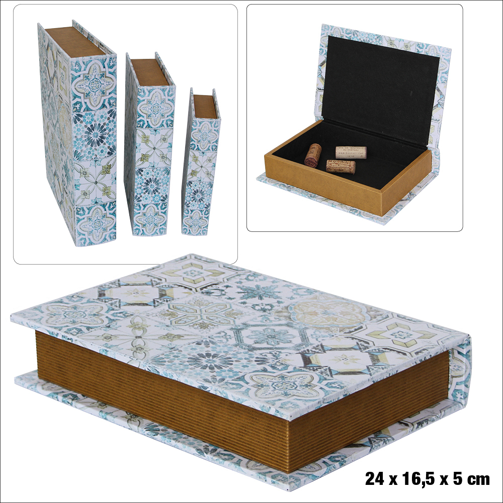 Buchbox maurisch hell klein main product photo