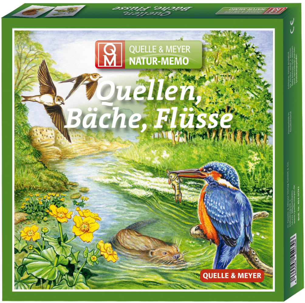 Natur-Memo "Quellen, Bäche, Flüsse" main product photo